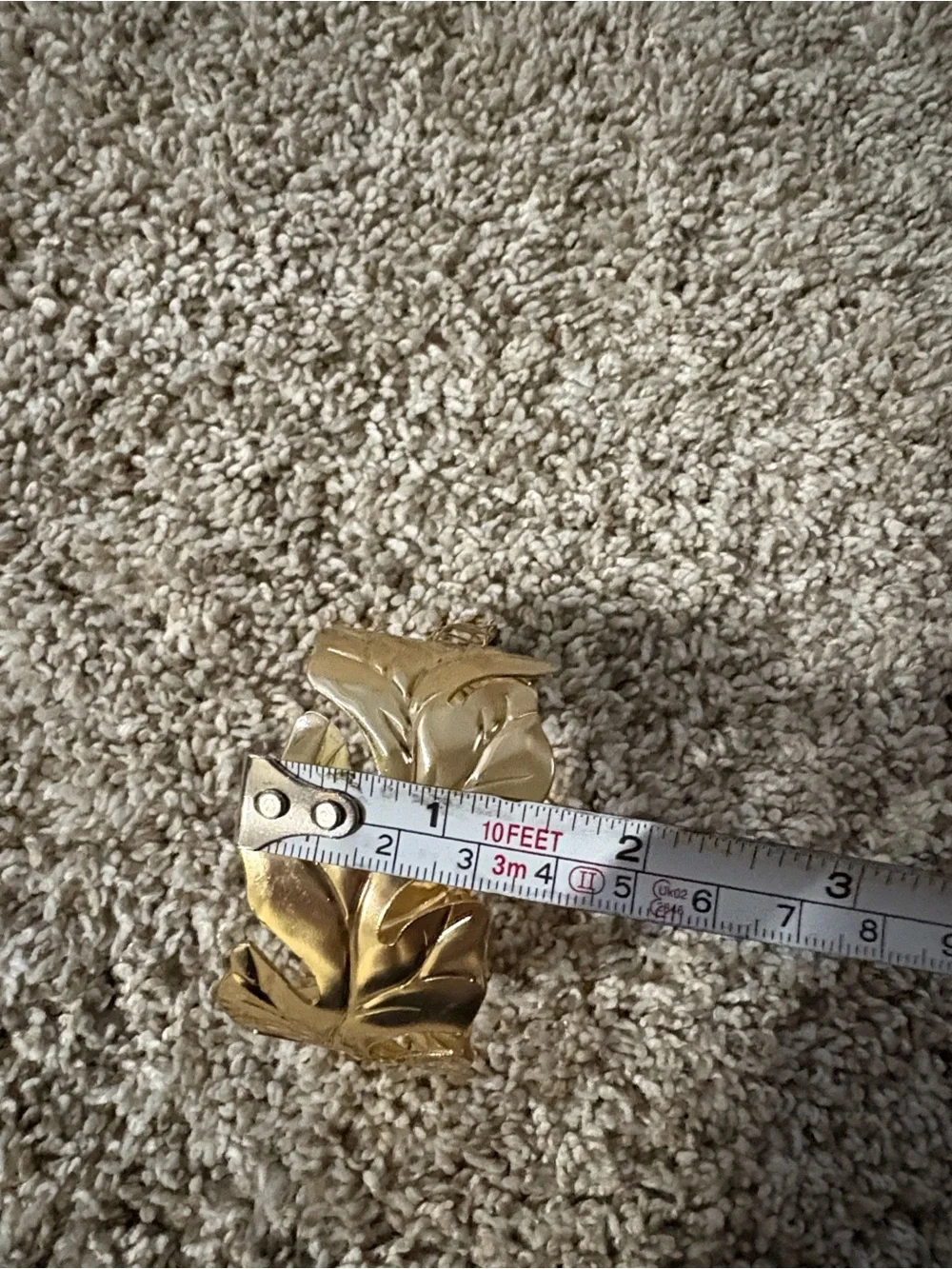 Gold Leaf Cuff Bracelet - Women's Jewelry